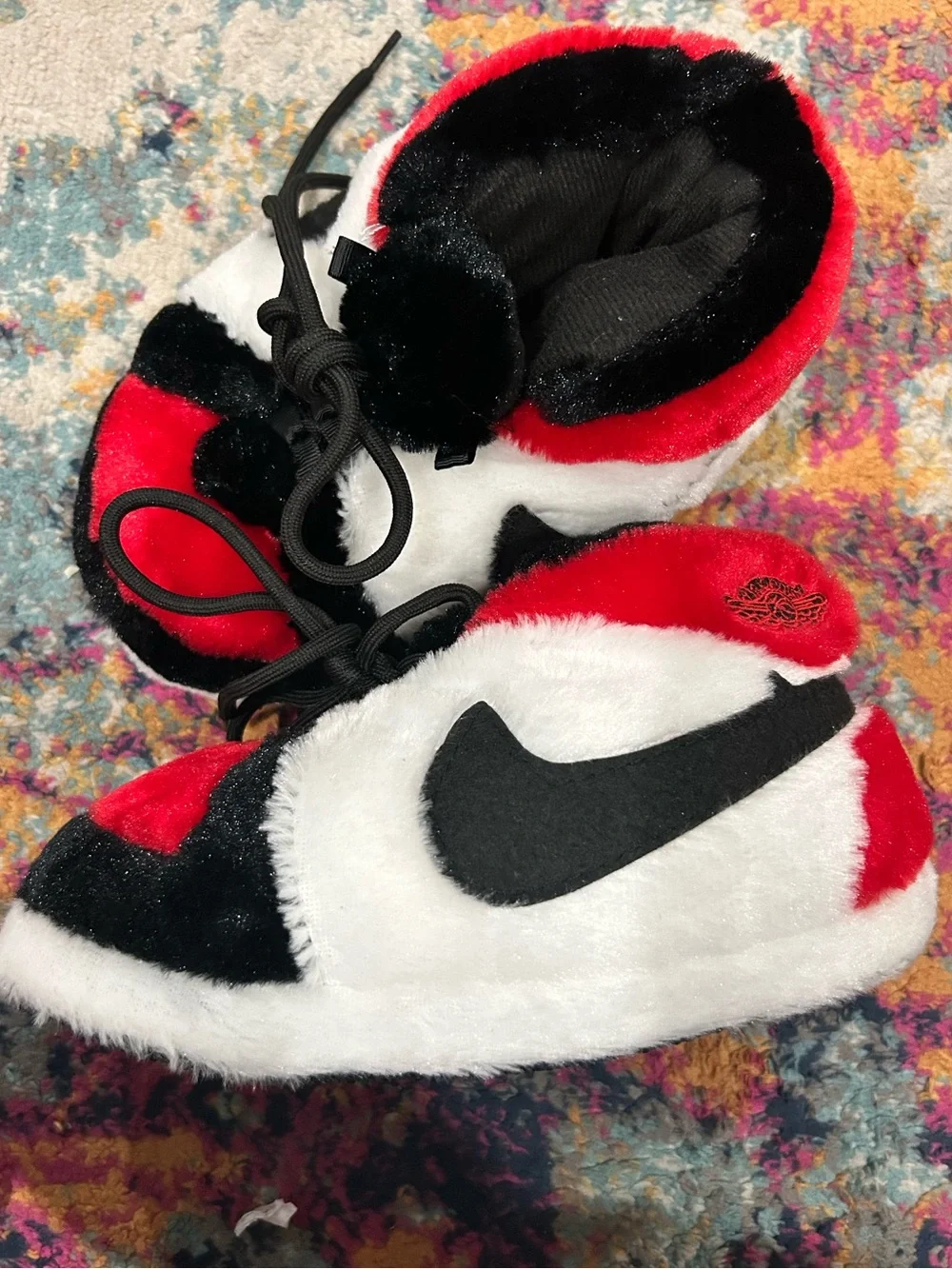 Jordan 1 Retro Plush Slippers